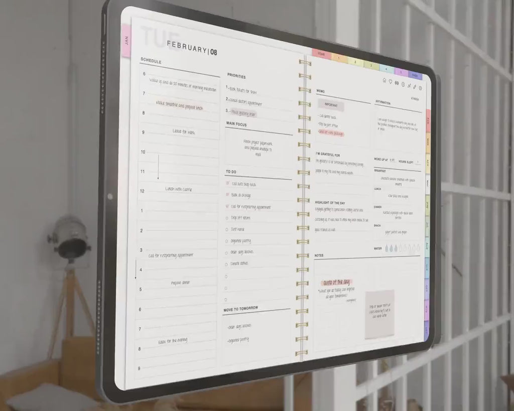 Mega Bundle Planner Digitale – Organizza Vita, Budget, Obiettivi e Produttività